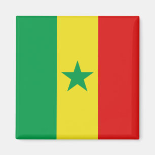 Senegal Flag Magnet