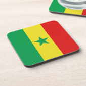 Senegal Flag Onderzetter (Linkerzijde)