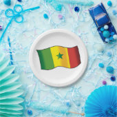 Senegal Flag Papieren Bordje (Feest)