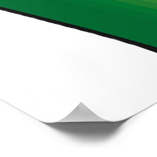 Senegal Flag Poster (Hoek)