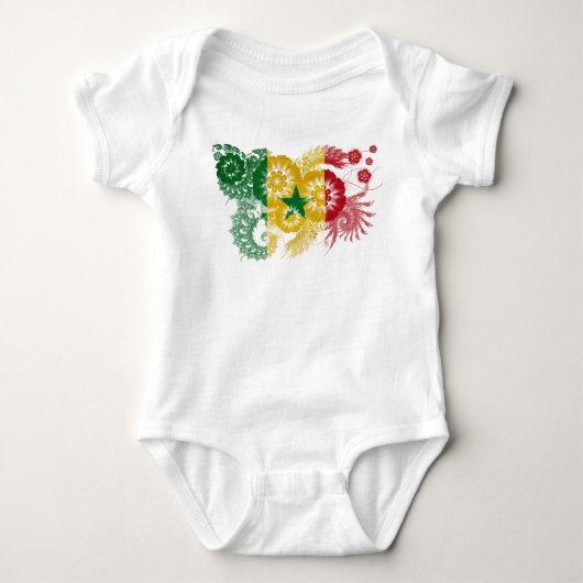 Senegal Flag Romper (Voorkant)