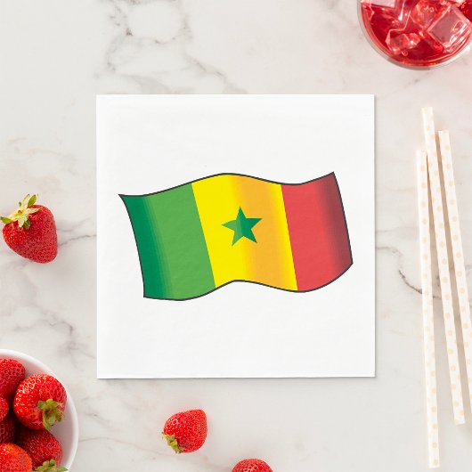 Senegal Flag Servet