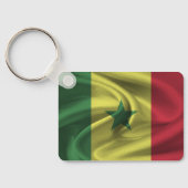 Senegal Flag Sleutelhanger (Achterkant)