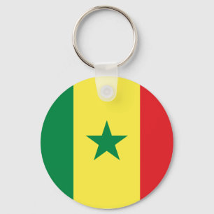 Senegal Flag Sleutelhanger