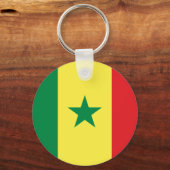 Senegal Flag Sleutelhanger (Voorkant)