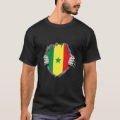 Senegal Flag T-shirt (Voorkant)