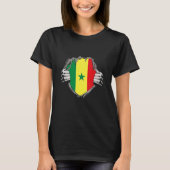 Senegal Flag T-shirt (Voorkant)