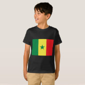 Senegal Flag T-shirt (Voorkant volledig)