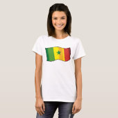 Senegal Flag T-shirt (Voorkant volledig)