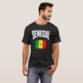 Senegal Flag T-shirt (Voorkant volledig)