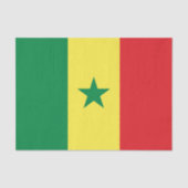 Senegal Flag Tissuepapier (Voorkant)