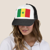 Senegal Flag Trucker Pet (In situ)