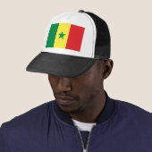 Senegal Flag Trucker Pet (In situ)