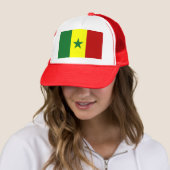 Senegal Flag Trucker Pet (In situ)