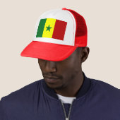 Senegal Flag Trucker Pet (In situ)