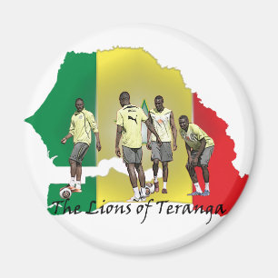 Senegal Futbol Magneet