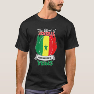 Senegal in mijn aderen t-shirt