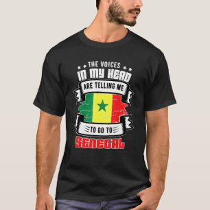 Senegal In My Head T-shirt
