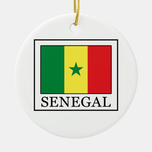 Senegal Keramisch Ornament (Voorkant)
