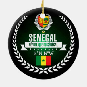 Senegal Keramisch Ornament