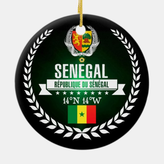 Senegal Keramisch Ornament (Achterkant)