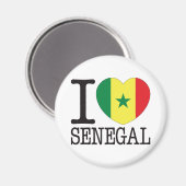 Senegal Liefde v2 Magneet (Voorkant / Achterkant)