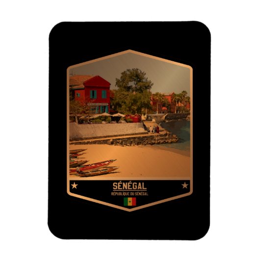 Senegal Magneet (Verticaal)