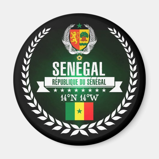 Senegal Magneet (Voorkant)