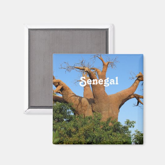 Senegal Magneet (Voorkant / Achterkant)