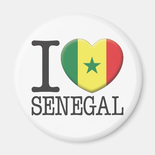 Senegal Magneet (Voorkant)