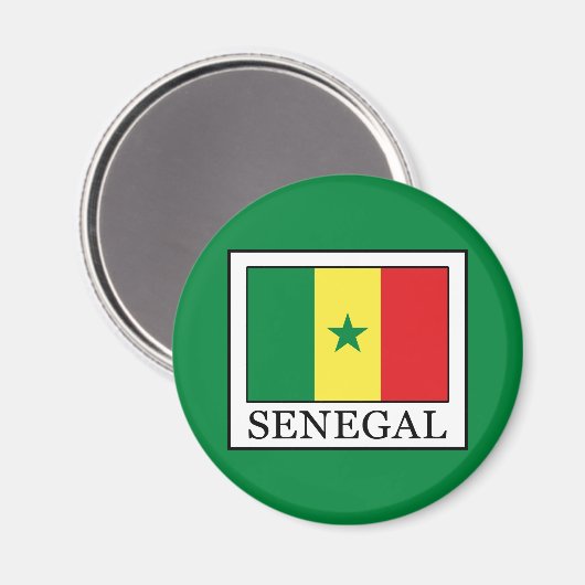 Senegal Magneet (Voorkant / Achterkant)