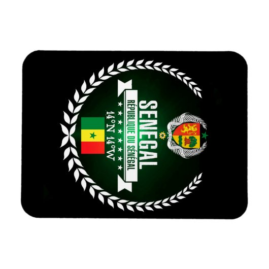 Senegal Magneet (Horizontaal)