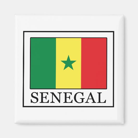 Senegal Magneet (Voorkant)