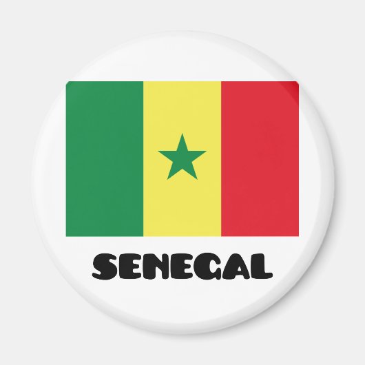 Senegal Magneet (Voorkant)