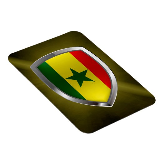 Senegal Metallic Embleem Magneet (Rechterzijde)