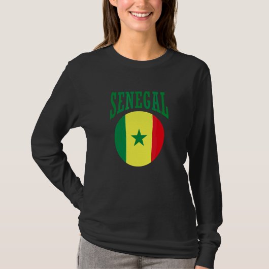 Senegal Nationaal Team T-shirt (Voorkant)