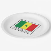 Senegal Papieren Bordje (Gekanteld)