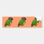 Senegal Parrot Bumpersticker (Voorkant)