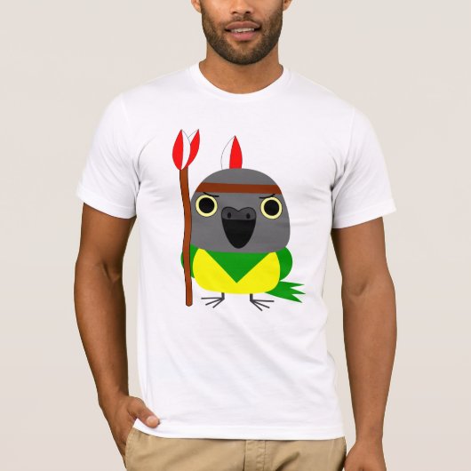 Senegal Parrot, Indiaas Indiaas T-shirt (Voorkant)