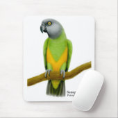 Senegal Parrot Mousepad Muismat (Met muis)
