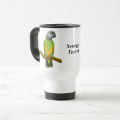 Senegal Poicephalus Parrot Travel Mug Reisbeker (Voorkant links)