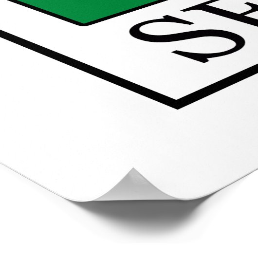 Senegal Poster (Hoek)