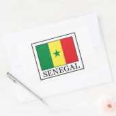 Senegal Rechthoekige Sticker (Envelop)