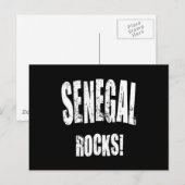 Senegal Rocks! Briefkaart (Voorkant / Achterkant)