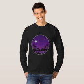 Senegal 's Nachts Met Palmen T-shirt (Voorkant volledig)