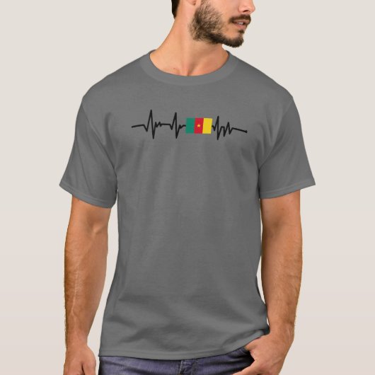 Senegal Senegal vlag Amerikaans Senegalese T-shirt (Voorkant)