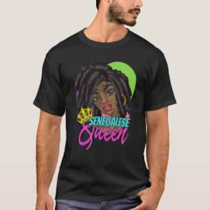 Senegal Senegalees West-Afrika Trotse Prinses Koni T-shirt