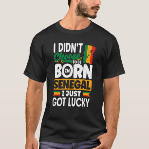 Senegal Senegalese Senegal vlag ik heb net Lucky T-shirt