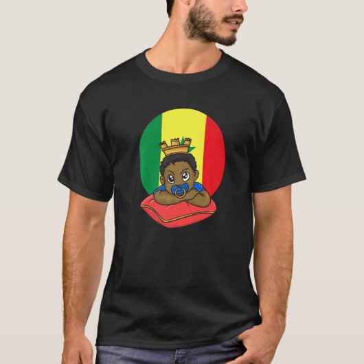 Senegal Senegalese West Africa Proud Prince Boy So T-shirt (Voorkant)