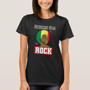 Senegal Senegalese West-Afrika Proud Princess Quee T-shirt